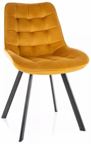 Stolička Monti Velvet curry
