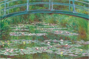 Obraz - Claude Monet, The Japanese Footbridge, reprodukcia (90x60 cm)
