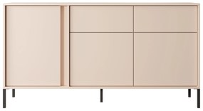 Komoda Danton 3D2S (béžová). Akcia -20%. Vlastná spoľahlivá doprava až k Vám domov. 1071342