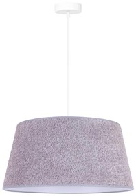 Duolla - Luster na lanku BOUCLE 1xE27/15W/230V pr. 50 cm šedá