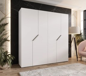 Šatníková skriňa Alaris 1 200 (biela + kašmír). Akcia -20%. Vlastná spoľahlivá doprava až k Vám domov. 1144164