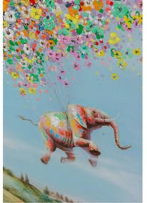Elephant In Day obraz viacfarebný 120x160 cm