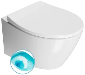 GSI GSI, MODO závesná WC misa, Swirlflush, 37x52 cm, biela ExtraGlaze, 981611