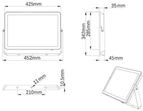 Philips - LED Vonkajší reflektor PROJECTLINE LED/200W/230V IP65 3000K