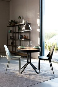 WL-Living Pip farebné stoličky - Čierna