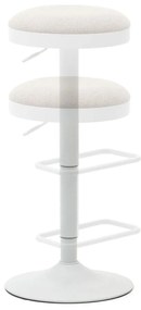 Béžové barové stoličky v súprave 2 ks 58 cm Zaib – Kave Home