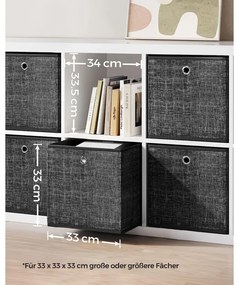 Set stohovateľných boxov RFB033B01 (6 ks)