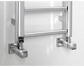 Sapho - Kúpeľňový radiátor METRO LIGHT 276W/230V 30x150 cm lesklý chróm