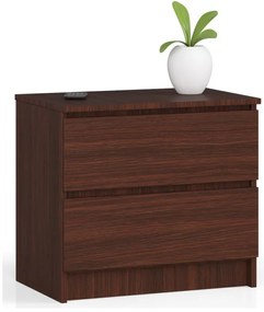 Nočný stolík K60 2SZ CLP wenge
