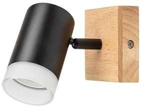 Rabalux 73121 - Nástenné bodové svietidlo TORAS 1xGU10/5W/230V dub