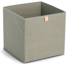 Úložný box, kocka, do štvorcových knižníc WOVEN 32x32x32, khaki