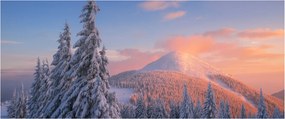 Obraz - Zimná krajina (120x50 cm)