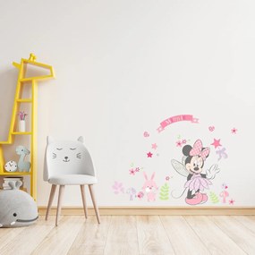 Samolepka na stenu "Minnie Mouse" 88x68 cm