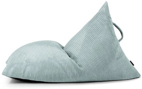 Menčestrový detský sedací vak v mentolovej farbe Razzy – SLOWDOWN