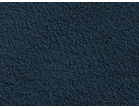 Tmavomodrá podnožka z textílie buklé Annecy – Bobochic Paris