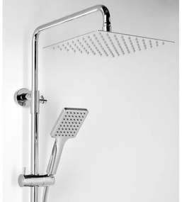 Sapho - Sprchová súprava s batériou CUBEMIX lesklý chróm