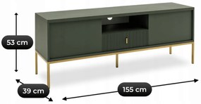 PROXIMA.store -Štýlový TV stolík MARCOS