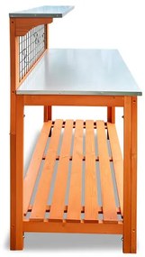 Habau Záhradný stôl s pozinkovanou doskou  (100381702)