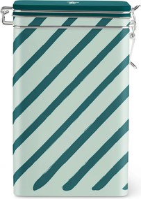 Dóza na kávu, s pásikmi