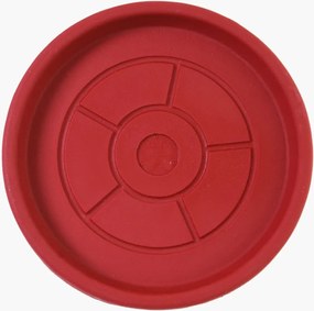 Miska pod kvetináč PLATO, plast, Ø 66 cm, červená Rozmer: 47x5 cm
