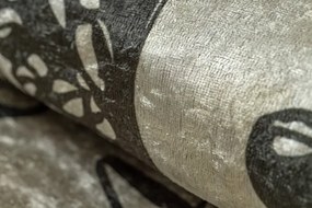 Protišmykový koberec / behúň ANDRE 2835 zelený / hnedý