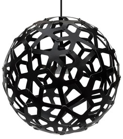 david trubridge Coral závesná lampa Ø 40 cm čierna