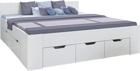 Posteľ Astral 180x200 cm, biela