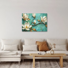 Obraz - 3D magnólia (70x50 cm)