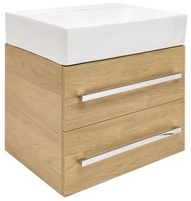 Kúpeľňová skrinka kúpeľňová skrinka SAT Cube Way 60x53x46 cm kúpeľňová skrinka mat CUBE46602DHSATCWL, 1 ks