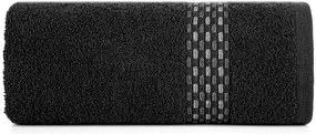 FROTÉ UTERÁK RIVA 70X140 CM ČIERNA