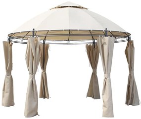 Záhradný pavilón 3,5 m béžový