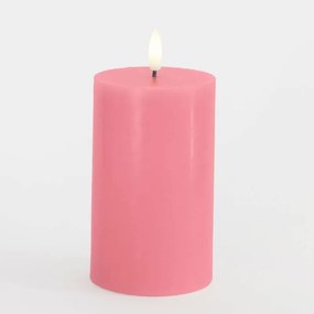 SIRIUS LED vosková sviečka Sille, staroružová, 7,5 x 12,5 cm