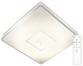 TOP-LIGHT Stropné moderné LED osvetlenie LIBERTY H RC, 24W, ďalej. ovládanie, 40x40cm, hranaté