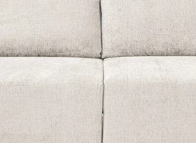 Rozkladacia pohovka Anafi, svetlo - krémová látka