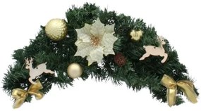 Bestent Vianočná ikebana 60cm Zlatá Golden