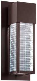 Kichler - LED Vonkajšie nástenné svietidlo SOREL 1xGU10/7W/230V IP44 hnedá