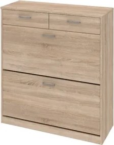 Stredne vysoký botník Mega 93, dub sonoma%