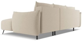 Béžová rohová pohovka (pravý roh) Malie – Makamii