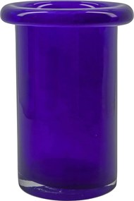 House Doctor Sklenená váza Buck Blue