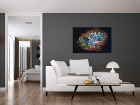 Obraz - Krabie hmlovina (90x60 cm)