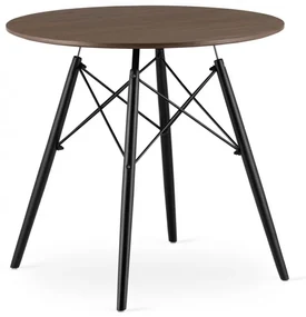 Okrúhly stôl TODI 80 cm popol