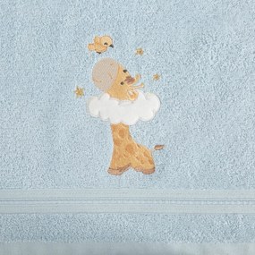 DETSKÝ FROTÉ UTERÁK BABY41 SADA 3KS 70X140 CM SVETLOMODRÁ