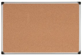 Korková nástenka, 1500 x 1000 mm, eloxovaný rám