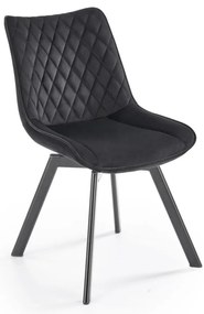 Jedálenská stolička OMBRA 1 ks čierna