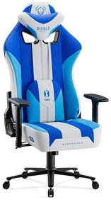 Látkové herné kreslo Diablo X-Player 2.0 Normal Size, Frost White/ bielé