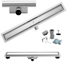 Sprchový podlahový žľab 60 cm - POD DLAŽBU M6004