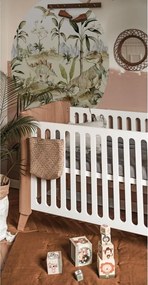 Samolepka do detskej izby Dino svet v kruhu M