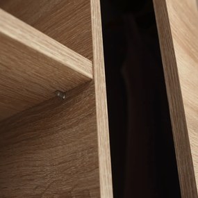 Šatníková skriňa s posuvnými dverami LOW Tempo Kondela
