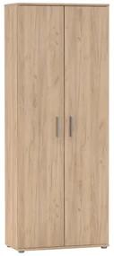 Skriňa, dvojdverová, dub artisan, SERVO TYP 6