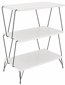 Odkladací stolík Lazandos White